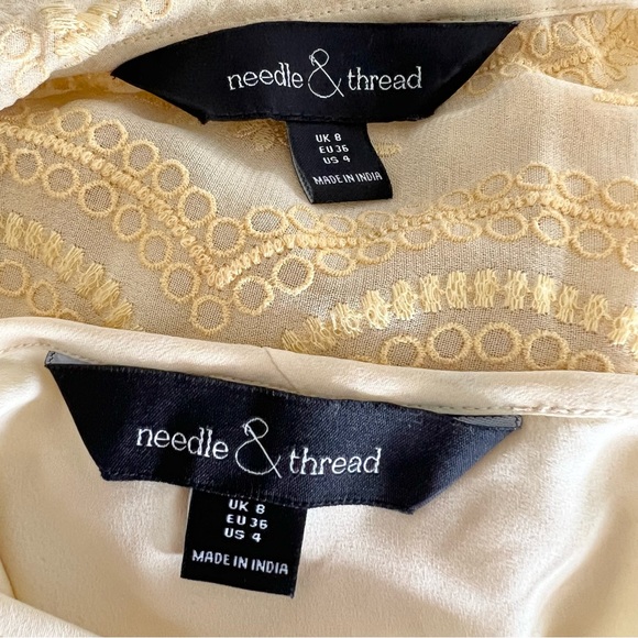 NEEDLE & THREAD ANGLAISE GEORGETTE DRESS - Picture 9 of 9